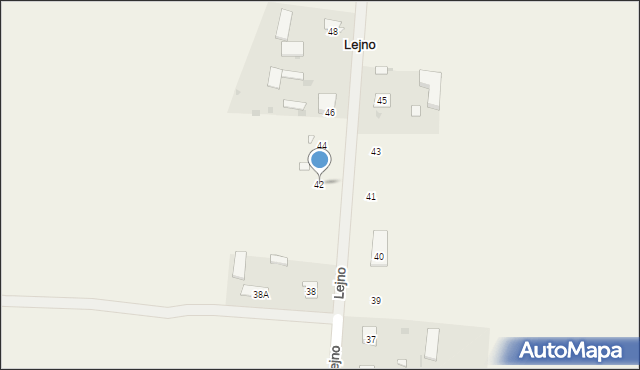 Lejno, Lejno, 42, mapa Lejno