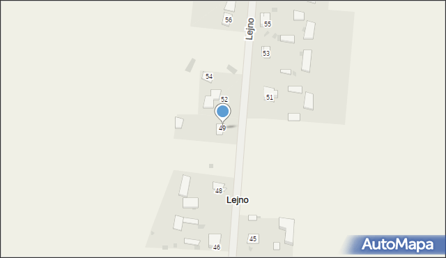 Lejno, Lejno, 49, mapa Lejno