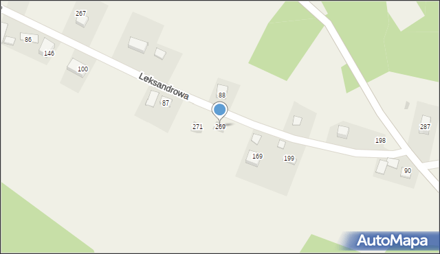 Leksandrowa, Leksandrowa, 269, mapa Leksandrowa