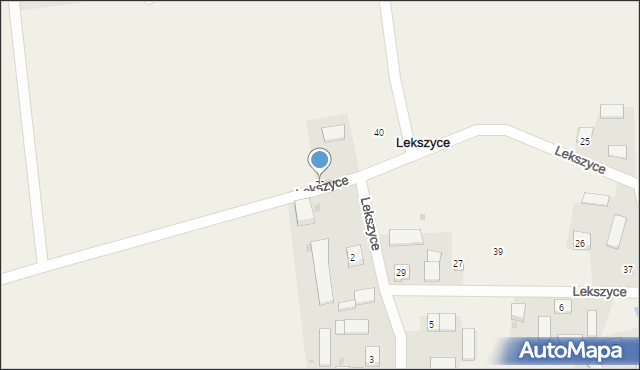 Lekszyce, Lekszyce, 38, mapa Lekszyce