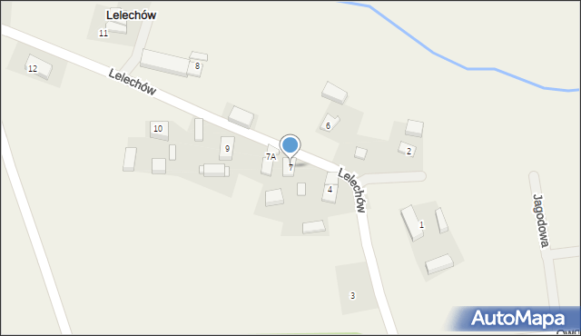 Lelechów, Lelechów, 7, mapa Lelechów