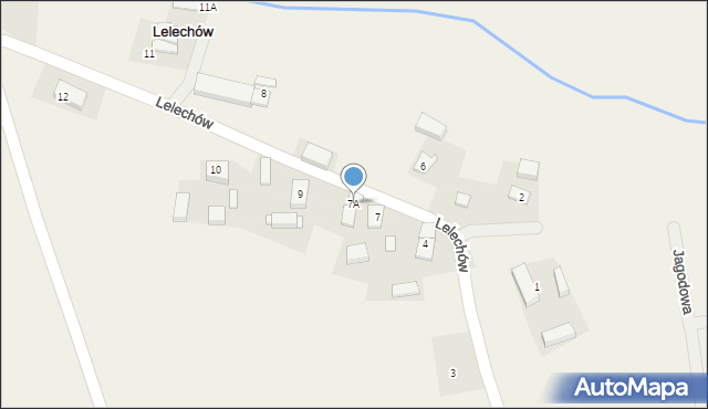 Lelechów, Lelechów, 7A, mapa Lelechów