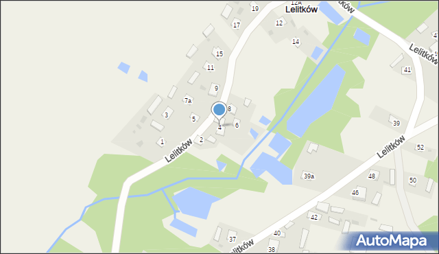 Lelitków, Lelitków, 4, mapa Lelitków