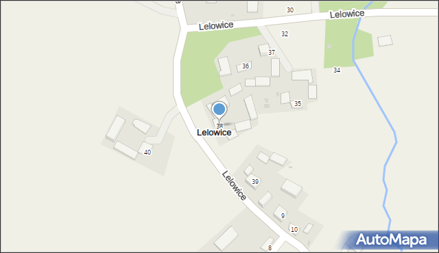 Lelowice, Lelowice, 38, mapa Lelowice
