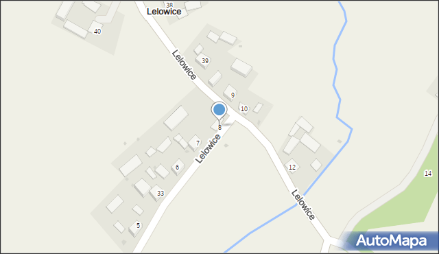 Lelowice, Lelowice, 8, mapa Lelowice