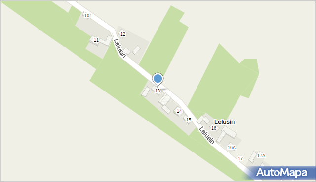 Lelusin, Lelusin, 13, mapa Lelusin