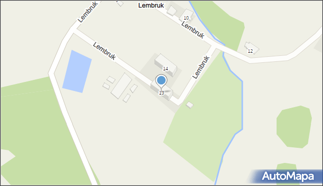 Lembruk, Lembruk, 13, mapa Lembruk