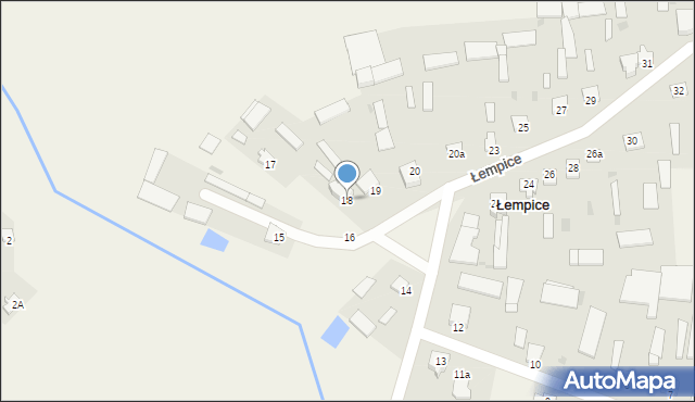 Łempice, Łempice, 18, mapa Łempice