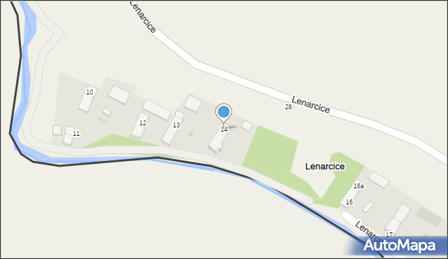 Lenarcice, Lenarcice, 14, mapa Lenarcice