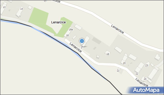 Lenarcice, Lenarcice, 17, mapa Lenarcice