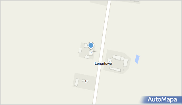 Lenartowo, Lenartowo, 7, mapa Lenartowo