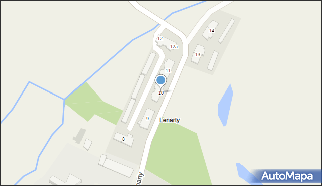 Lenarty, Lenarty, 10, mapa Lenarty