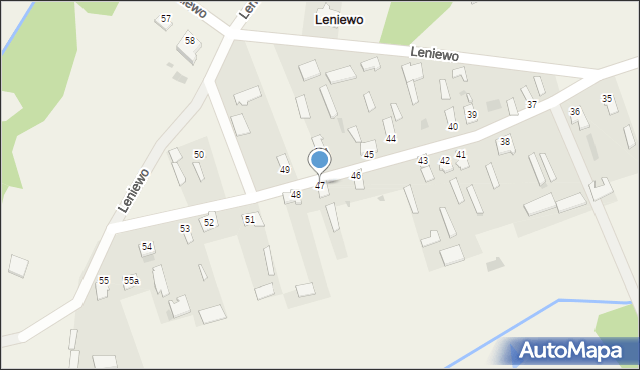 Leniewo, Leniewo, 47, mapa Leniewo