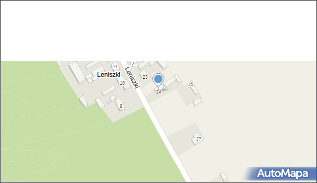 Leniszki, Leniszki, 24, mapa Leniszki