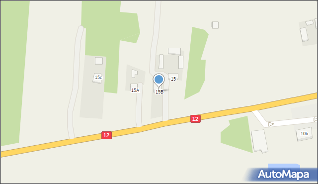 Leokadiów, Leokadiów, 15B, mapa Leokadiów