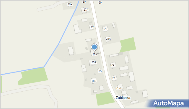 Leokadiów, Leokadiów, 26a, mapa Leokadiów