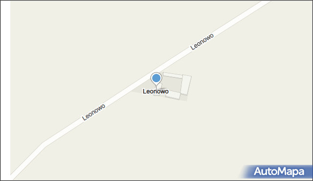 Leonowo, Leonowo, 13, mapa Leonowo