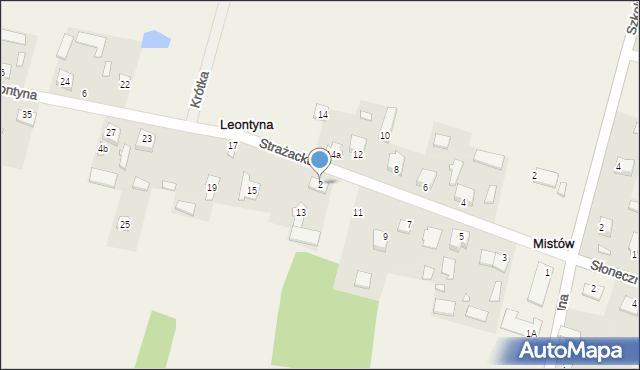 Leontyna, Leontyna, 2, mapa Leontyna