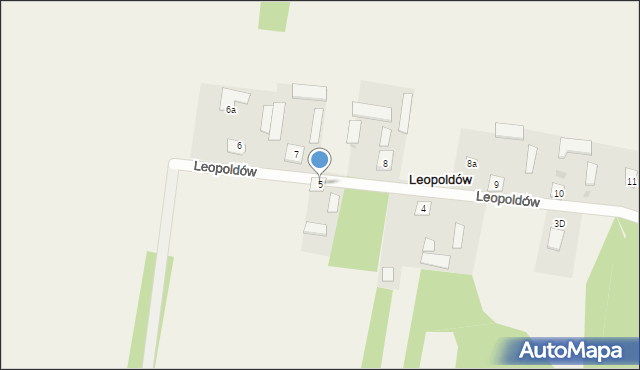 Leopoldów, Leopoldów, 5, mapa Leopoldów