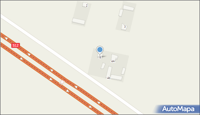 Leśce, Leśce, 4, mapa Leśce