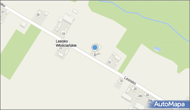 Lesisko, Lesisko, 32, mapa Lesisko