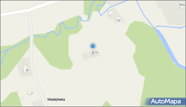 Leśnica, Leśnica, 16, mapa Leśnica