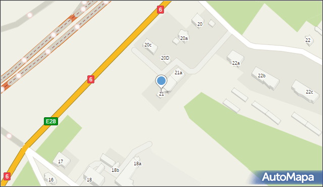 Leśnice, Leśnice, 21, mapa Leśnice