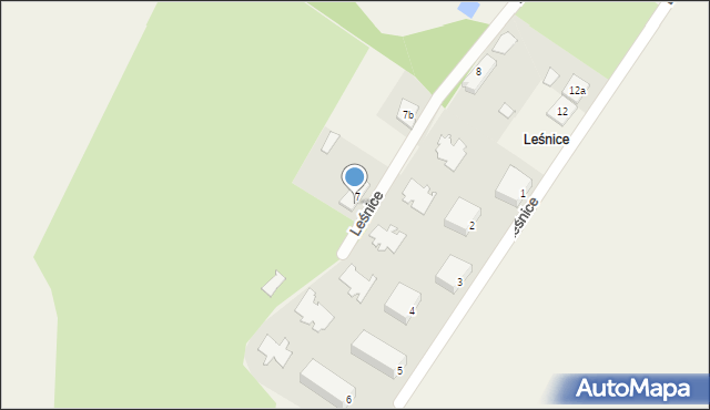 Leśnice, Leśnice, 7/1, mapa Leśnice