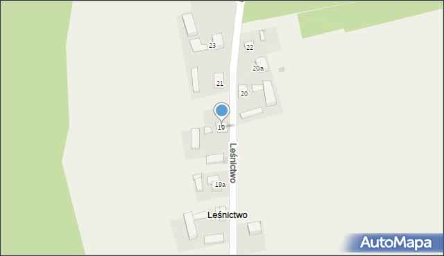 Leśnictwo, Leśnictwo, 19, mapa Leśnictwo