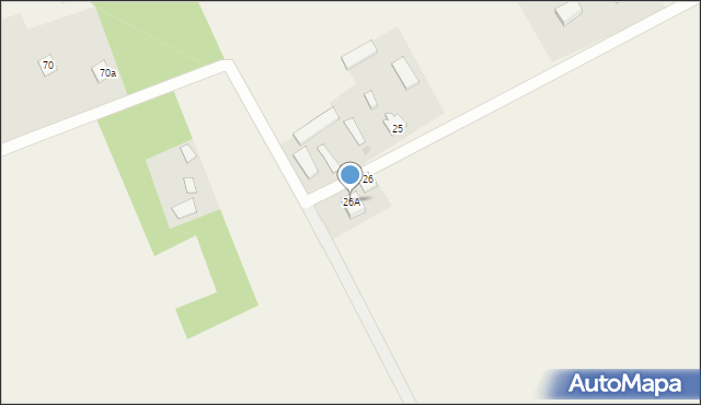Leśniczówka, Leśniczówka, 26A, mapa Leśniczówka