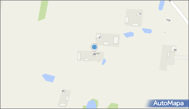 Leśniczówka, Leśniczówka, 66, mapa Leśniczówka