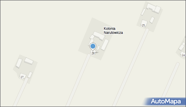 Leśniczówka, Leśniczówka, 26, mapa Leśniczówka