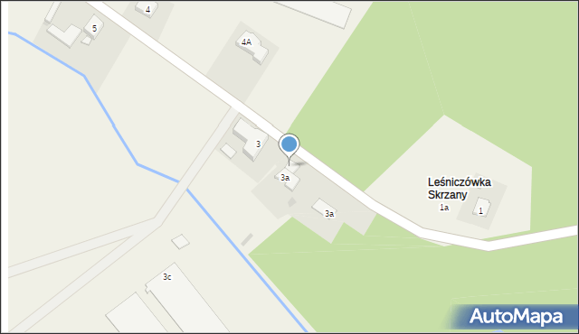 Leśniewice, Leśniewice, 3b, mapa Leśniewice