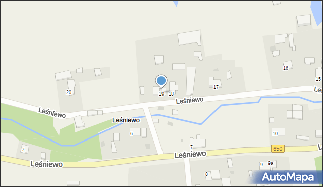 Leśniewo, Leśniewo, 19, mapa Leśniewo