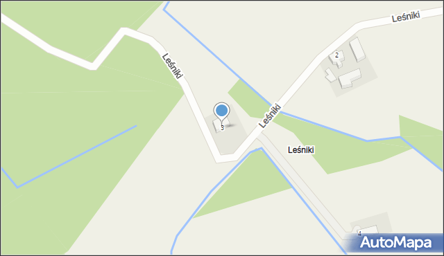 Leśniki, Leśniki, 3, mapa Leśniki