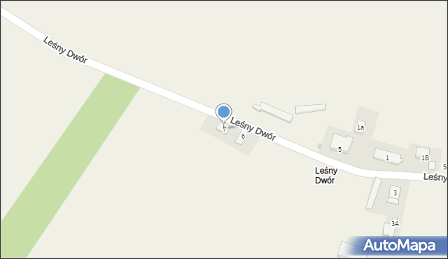 Leśny Dwór, Leśny Dwór, 7, mapa Leśny Dwór