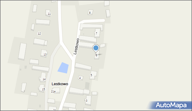 Lestkowo, Lestkowo, 6, mapa Lestkowo