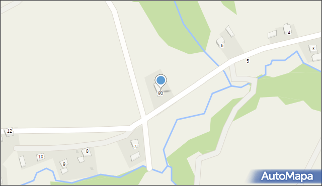 Leszczawka, Leszczawka, 90, mapa Leszczawka