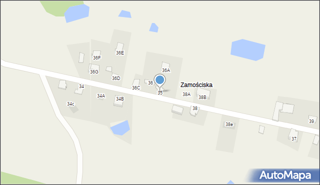 Leszczewek, Leszczewek, 35, mapa Leszczewek