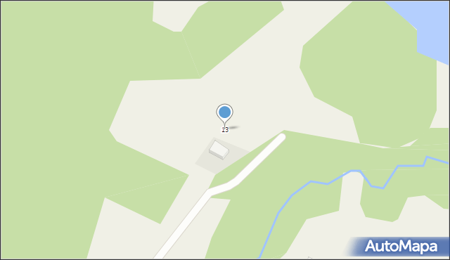 Leszczewo, Leszczewo, 13, mapa Leszczewo