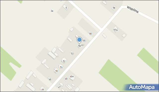Leszczydół-Pustki, Leszczydół-Pustki, 54, mapa Leszczydół-Pustki