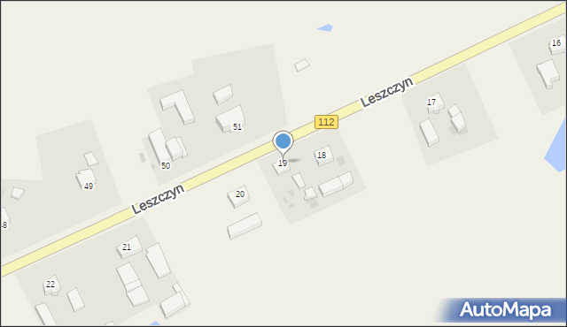 Leszczyn, Leszczyn, 19, mapa Leszczyn