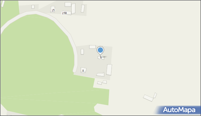 Leszczyna, Leszczyna, 9, mapa Leszczyna