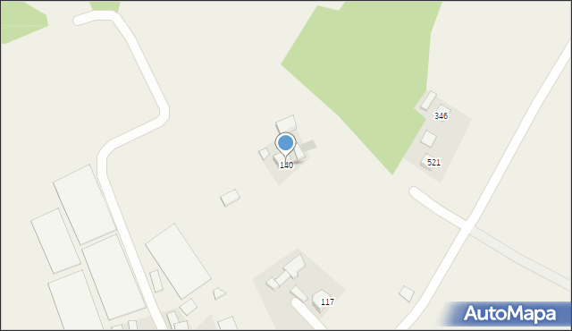 Leszczyna, Leszczyna, 140, mapa Leszczyna