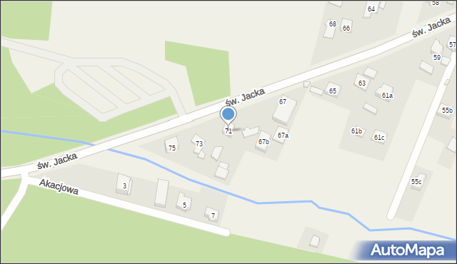 Leszczyny, Leszczyny, 101e, mapa Leszczyny