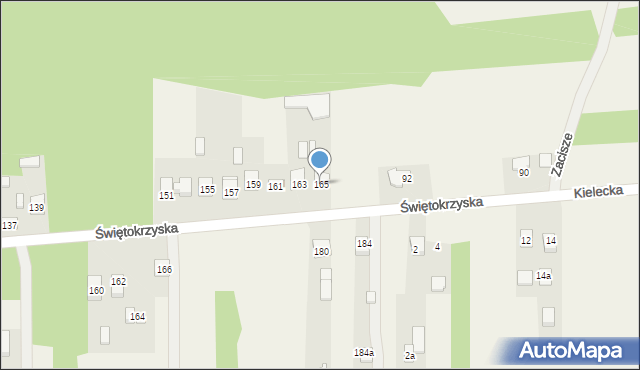 Leszczyny, Leszczyny, 128a, mapa Leszczyny