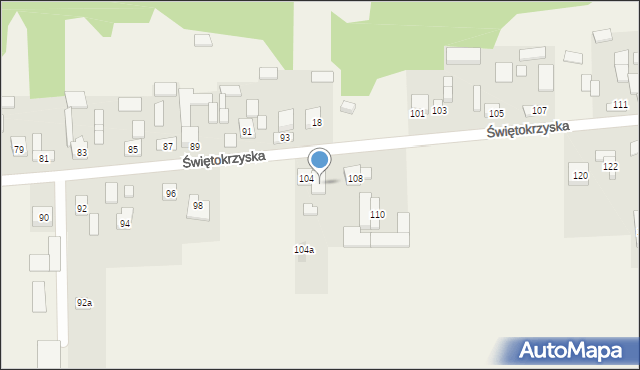 Leszczyny, Leszczyny, 18a, mapa Leszczyny