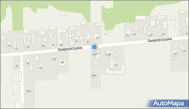 Leszczyny, Leszczyny, 18b, mapa Leszczyny