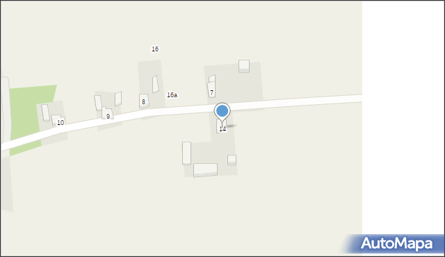 Leszczyny-Kolonia, Leszczyny-Kolonia, 14, mapa Leszczyny-Kolonia