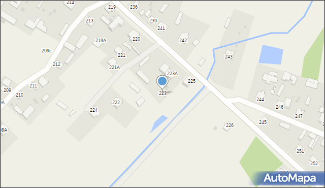 Leszkowice, Leszkowice, 223, mapa Leszkowice